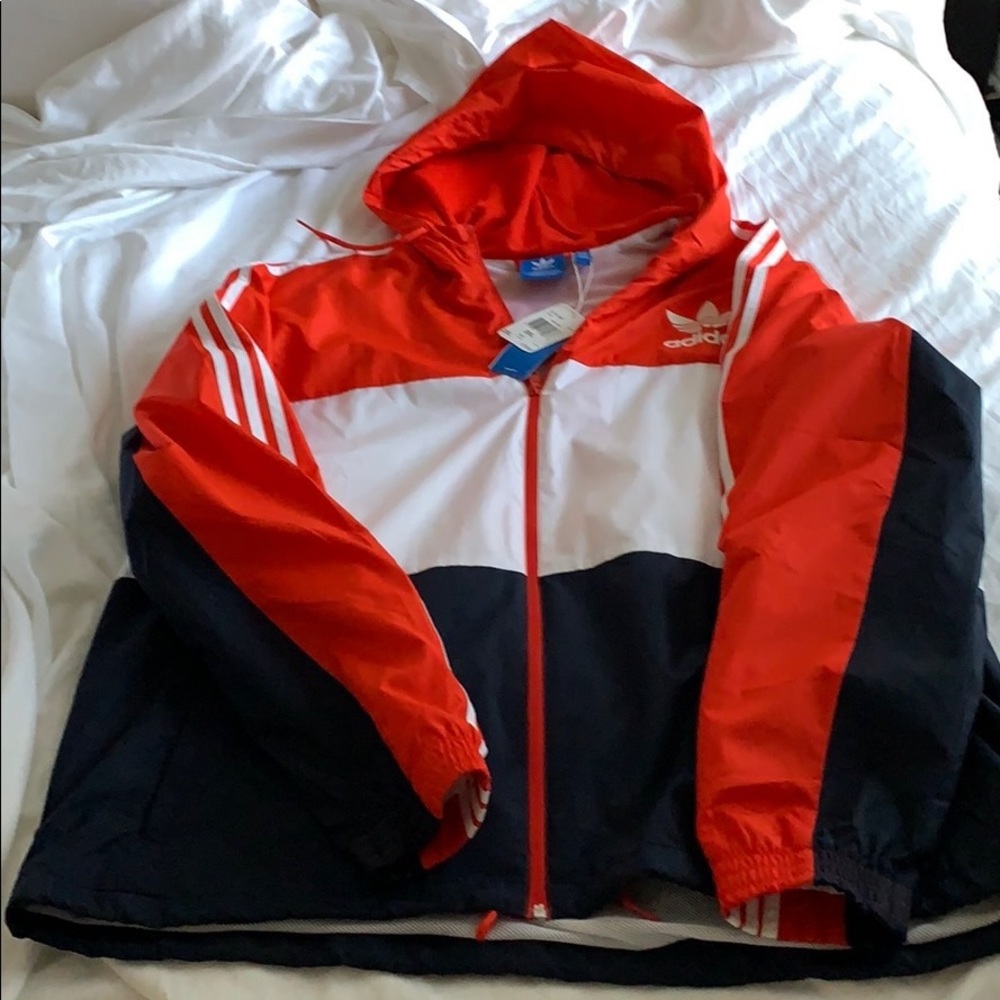 Multi Colored windbreaker